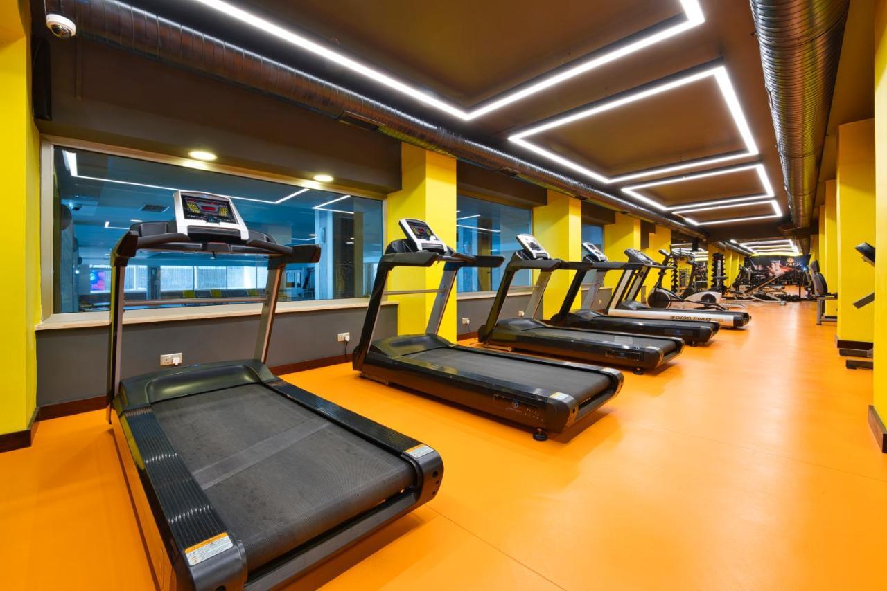 Salamis Bay Conti Resort Hotel & Casino Famagusta  Bagian luar foto The gym at the hotel